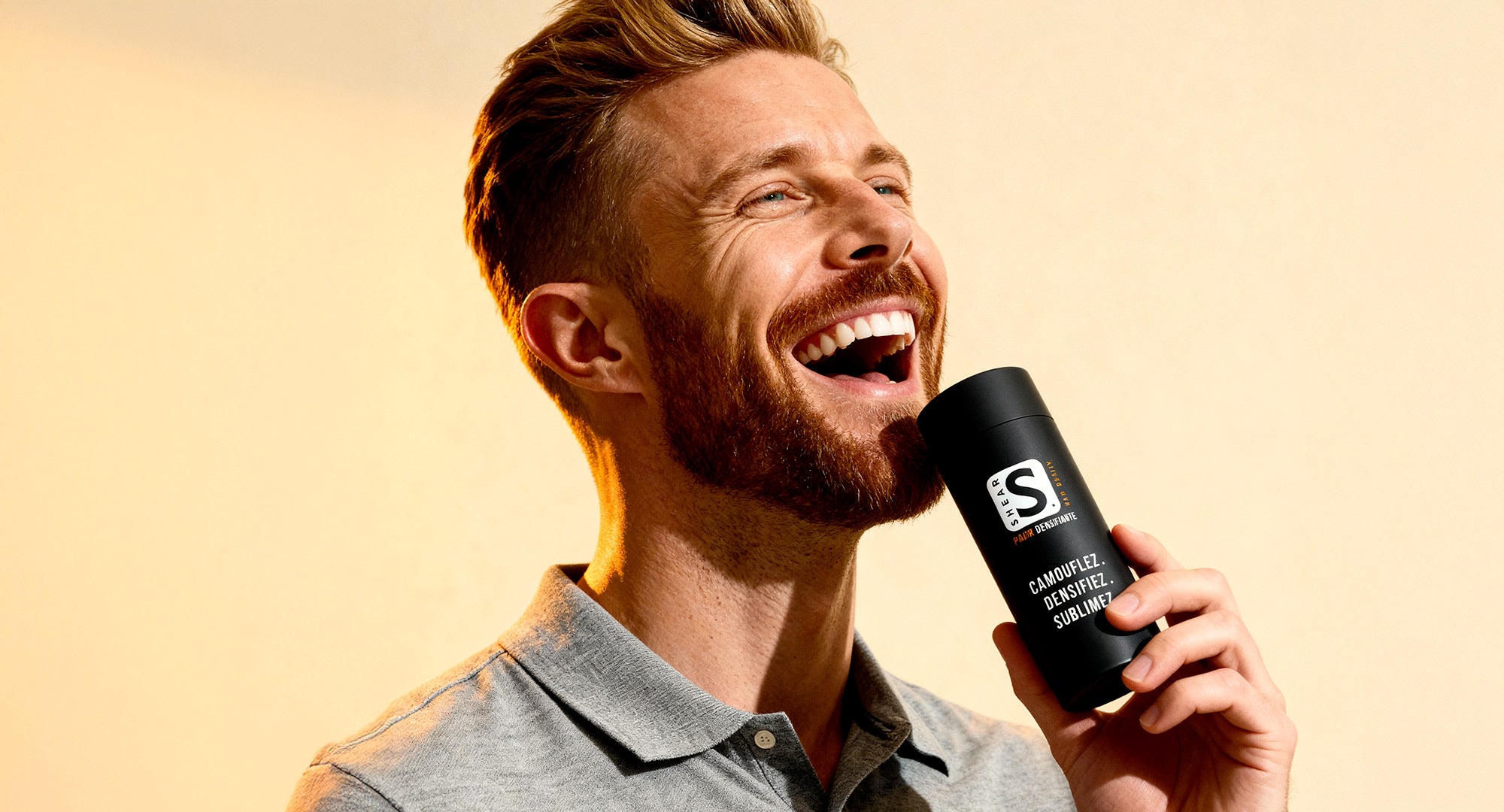 SHEAR® Poudre Retouche Racine – solution premium pour cheveux clairsemés