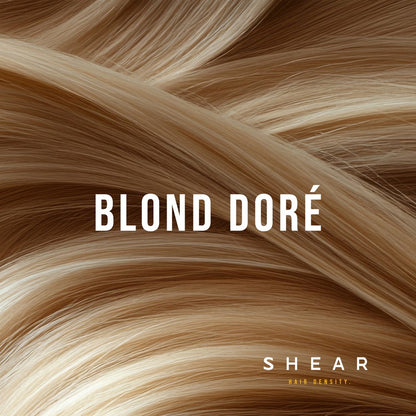 Poudre capillaire SHEAR – teinte Blond Doré pour une chevelure chaude et éclatante